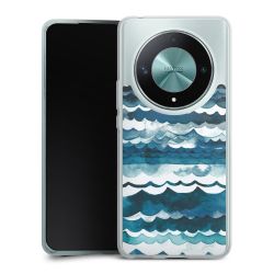 Silikonskal genomskinlig