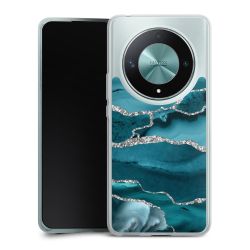 Silikonskal genomskinlig