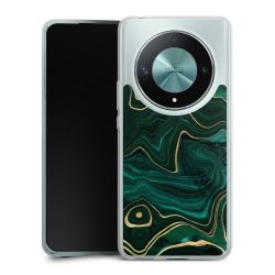 Silikonskal genomskinlig