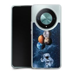 Silikonskal genomskinlig