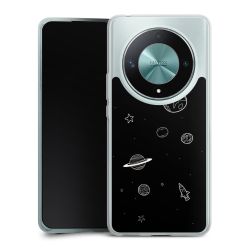 Silikonskal genomskinlig