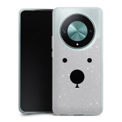 Silikonskal genomskinlig