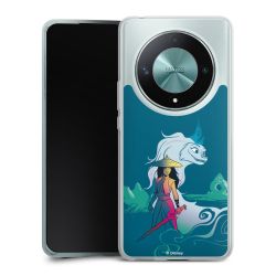 Silikonskal genomskinlig