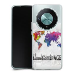 Silikonskal genomskinlig