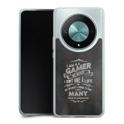 Silikonskal genomskinlig