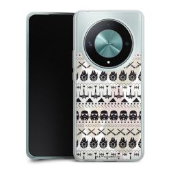 Silikonskal genomskinlig