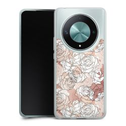 Silikonskal genomskinlig