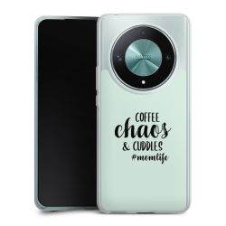 Silikonskal genomskinlig