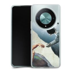 Silikonskal genomskinlig