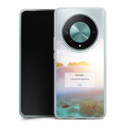 Silikonskal genomskinlig