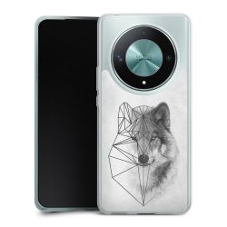 Silikonskal genomskinlig