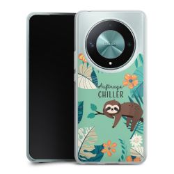 Silikonskal genomskinlig