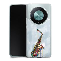 Silikonskal genomskinlig