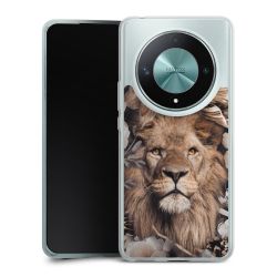 Silikonskal genomskinlig