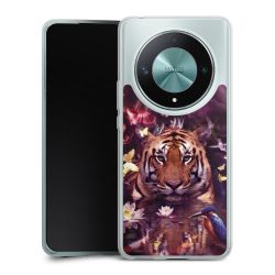 Silikonskal genomskinlig