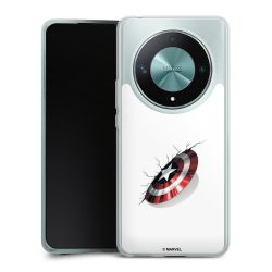 Silikonskal genomskinlig