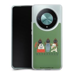 Silikonskal genomskinlig