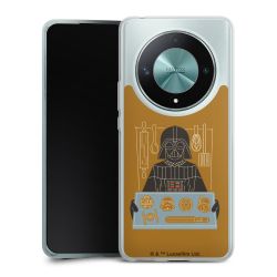 Silikonskal genomskinlig