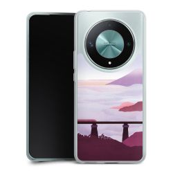 Silikonskal genomskinlig