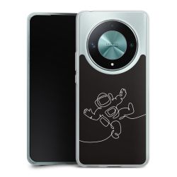 Silikonskal genomskinlig