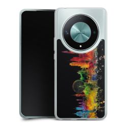 Silikonskal genomskinlig