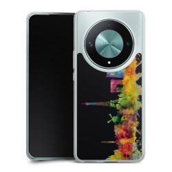 Silikonskal genomskinlig