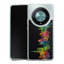 Silikonskal genomskinlig