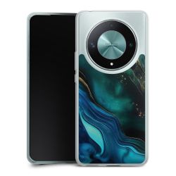 Silikonskal genomskinlig