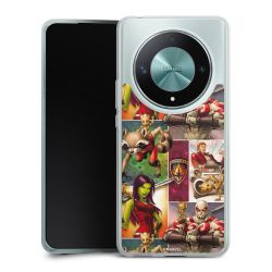 Silikonskal genomskinlig