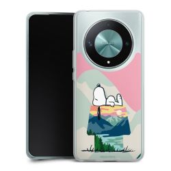 Silikonskal genomskinlig