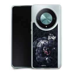 Silikonskal genomskinlig