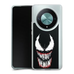 Silikonskal genomskinlig