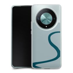 Silikonskal genomskinlig