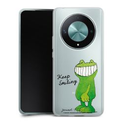 Silikonskal genomskinlig