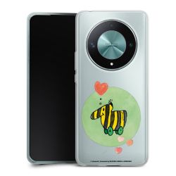 Silikonskal genomskinlig