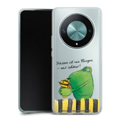 Silikonskal genomskinlig