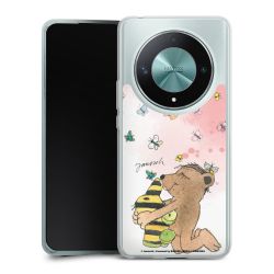 Silikonskal genomskinlig