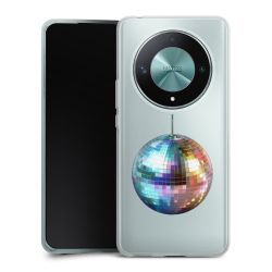 Silikonskal genomskinlig