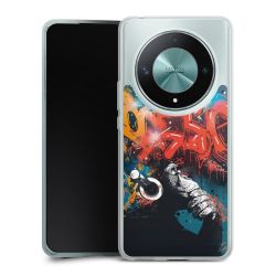 Silikonskal genomskinlig