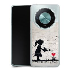 Silikonskal genomskinlig