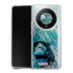 Silikonskal genomskinlig