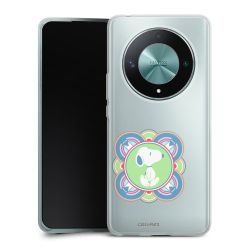 Silikonskal genomskinlig