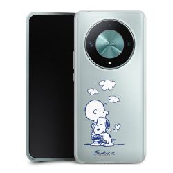 Silikonskal genomskinlig