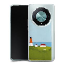 Silikonskal genomskinlig