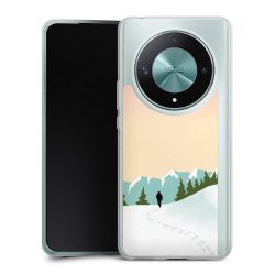 Silikonskal genomskinlig