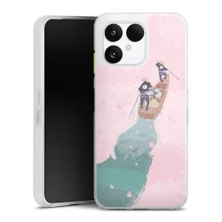 Silikonskal genomskinlig