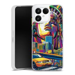 Silikonskal genomskinlig