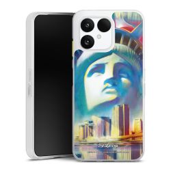 Silikonskal genomskinlig