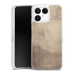 Silikonskal genomskinlig