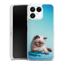 Silikonskal genomskinlig